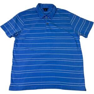 Banana Republic Men's Polo Shirt Blue XL 100% Pima Cotton Preppy Golf Old Money